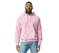 Gildan G185 - Felpa pesante con cappuccio, da adulto, in materiale misto - Rosa - L