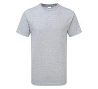Gildan - Hammer Heavyweight - Maglietta a Maniche Corte Tessuto Pesante - Uomo (M) (Grigio)