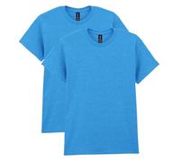 Gildan Heavy Cotton T-Shirt, Style G5000, 2-Pack, Zaffiro Erica (Confezione da 2), M (Pacco da 2) Uomo