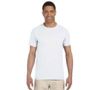 Gildan - Maglietta 100% Cotone Soft-Style - Uomo (XL) (Bianco)