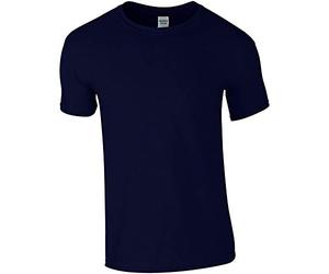 Gildan - Maglietta 100% Cotone - Uomo (S) (Blu navy)