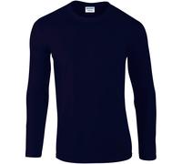 Gildan - Maglietta a Manica Lunga 100% Cotone - Uomo (Confezione da 5)