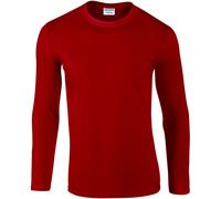 Gildan - Maglietta a Manica Lunga 100% Cotone - Uomo (Confezione da 5)