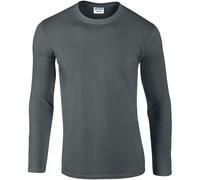 Gildan - Maglietta a Manica Lunga 100% Cotone - Uomo (Confezione da 5)