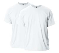 Gildan - Maglietta da uomo in cotone ultra per adulti, confezione da 2 - Bianco - 3XL