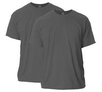 Gildan - Maglietta da Uomo in Cotone Ultra per Adulti, Confezione da 2 - Grigio - 3XL