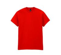 Gildan T-Shirt Heavy Cotton Maglietta, Rosso, L Unisex-Adulto