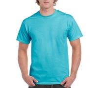 Gildan Martello Pesante Cotton Girocollo Manica Corta T-Shirt Tee [Confezione 2]