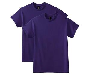 Gildan Men's DryBlend T-Shirt, Style G8000, 2-Pack, Purple, Medium