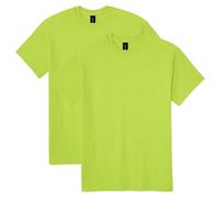 Gildan Men's DryBlend T-Shirt, Style G8000, 2-Pack, Safety Green, Medium