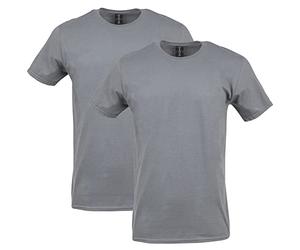Gildan Men's Fitted Cotton T-Shirt, 2-Pack
