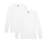 Gildan Men's Heavy Cotton Long Sleeve T-Shirt, 2-Pack