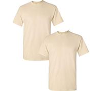 Gildan Men's Ultra Cotton T-Shirt, Style G2000, 2-Pack LRG-Natural