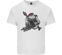 Gildan Para The Parachute Regiment 1 2 3 4 Uomo T-Shirt Cotone