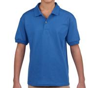 Gildan Polo Shirt Jersey In Poliestere/Cotone DryBlend Per Bambini 5-12 Anni