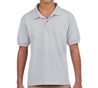 Gildan Polo Shirt Jersey In Poliestere/Cotone DryBlend Per Bambini 5-12 Anni