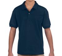Gildan Polo Shirt Jersey In Poliestere/Cotone DryBlend Per Bambini 5-12 Anni