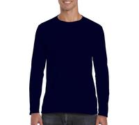 Gildan Softstyle Manica Lunga Cotone Maglietta S-3XL