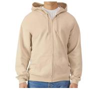 Gildan Softstyle Peso Medio Manica Lunga Felpa Cappuccio Zip con S-4XL