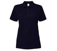 Gildan Softstyle - Polo a Manica Corta - Donna (M) (Blu Navy)