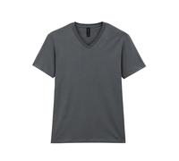 Gildan Softstyleâ Maglietta, V-Neck, Carbone, L Unisex-Adulto