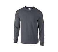 Gildan T-Shirt A Maniche L T-Camicia Uomo