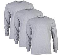 Gildan T-Shirt a Maniche Lunghe in Cotone Ultra Cotton, Modello G2400, Uomo, Grigio (Sport Grey), M
