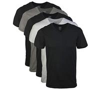 Gildan T-Shirt da Uomo con Scollo a V, Confezione Multipla, Stile G1103, L.
