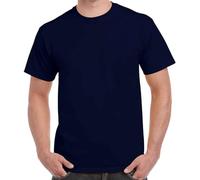 Gildan T-Shirt Heavy Cotton Maglietta, Blu Navy, L Unisex-Adulto