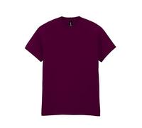Gildan T-Shirt Heavy Cotton Maglietta, Rosso Granata, L Unisex-Adulto