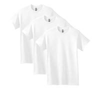 Gildan T-shirt in cotone Heavy, modello G5000, Uomo, Bianco, S