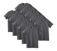 Gildan T-shirt modello G5000 Cotone Heavy Uomo Grigio (Charcoal) L
