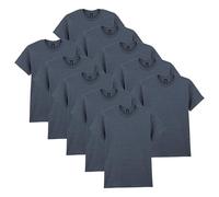 Gildan T-shirt G5000 in cotone Heavy Uomo Grigio (Dark Heather) L