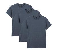 Gildan T-shirt modello G5000 cotone Heavy Uomo Grigio (Dark Heather) L