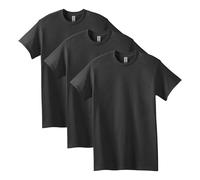 Gildan T-shirt modello G5000 in cotone Heavy Uomo Nero XL