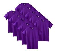 Gildan T-Shirt in Cotone Heavy, Modello G5000, Uomo, Viola, L