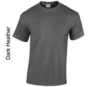Gildan T-Shirt Uomo In Cotone Pesante Girocollo Manica Corta Multi Pack