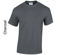 Gildan T-Shirt Uomo In Cotone Pesante Girocollo Manica Corta Multi Pack