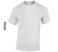 Gildan T-Shirt Uomo In Cotone Pesante Girocollo Manica Corta Multi Pack