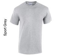 Gildan T-Shirt Uomo In Cotone Pesante Girocollo Manica Corta Multi Pack