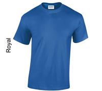 Gildan T-Shirt Uomo In Cotone Pesante Girocollo Manica Corta Multi Pack