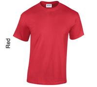 Gildan T-Shirt Uomo In Cotone Pesante Girocollo Manica Corta Multi Pack