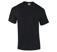 gildan Ultra Cotton T-Shirt Maglietta, Nero, L Unisex-Adulto