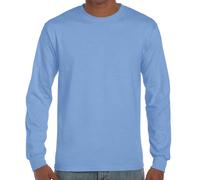 Gildan Ultra Cotton T-Shirt Manica Lunga Crew Neck Jersey Cotone S-5XL