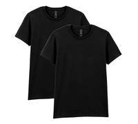 Gildan Women's Heavy Cotton Adult T-Shirt, 2-Pack, Black, X-Large