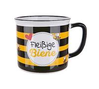 GILDE 46900 - Tazza da caffè con ape, in ceramica, 9,5 x 8,5 cm
