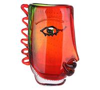 GILDE GLAS art Vaso Design - Oggetto decorativo - pezzo unico realizzato a mano in vetro H 31 cm