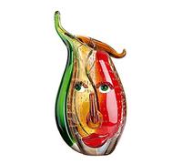 GILDE GLAS art Vaso di design - Arte Oggetto - Vaso in vetro - Vaso per fiori in vetro H 31