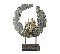 Gilde Scultura decorativa in resina - Decorazione soggiorno regalo di compleanno per donne - Altezza 32,5 cm