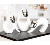 GILDE Scultura in ceramica Gatto Mona VE 2 32508